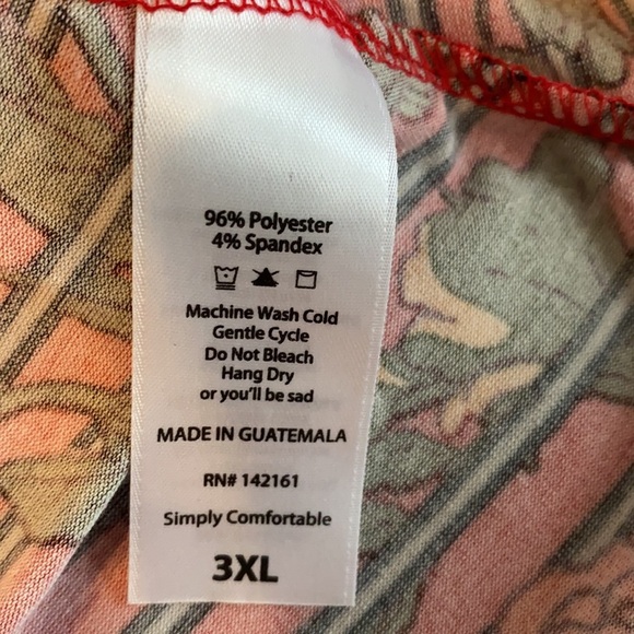 LuLaRoe woman’s Ana maxi dress size 3XL floral - Picture 9 of 11